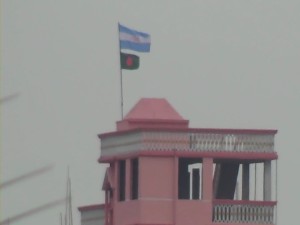 PKG Bangladeshi flag contempt